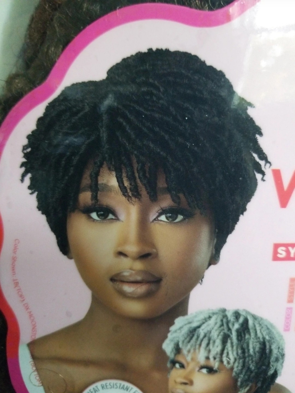 Black Short Twist Wig for Women - Unbranded